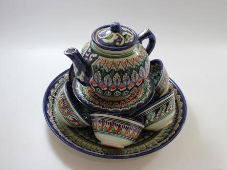 Чайный набор узбекской посуды МЕХРОБ